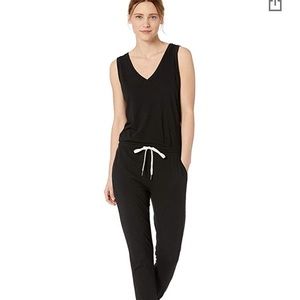 n: Philanthropy Flower Jumpsuit in Black Cat